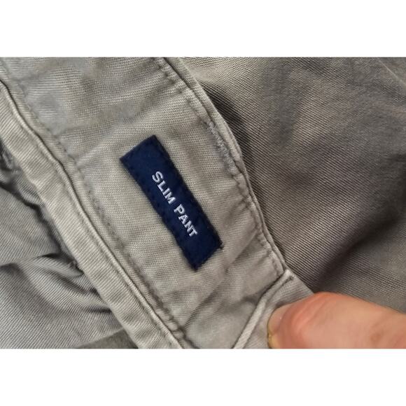 Chilmark Chinos 32x34 Vineyard Vines grey career casual work SLIM preppy pants - Picture 5 of 10